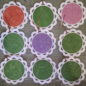 Manokedveloknek 2.- Karácsonyi ajándékkísérő - egyedi ajándékkártya - csoportajándék - téli ünnepek - hátoldala írható  - karácsony - karácsonyi ajándékozás - karácsonyi képeslap, üdvözlőlap, ajándékkísérő - Meska.hu