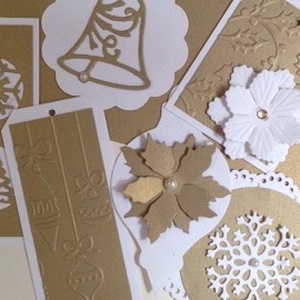 Manókedvelőknek - Karácsonyi ajándékkísérő - egyedi ajándékkártya - csoportajándék - téli ünnepek - hátoldala írható  - karácsony - karácsonyi ajándékozás - karácsonyi képeslap, üdvözlőlap, ajándékkísérő - Meska.hu