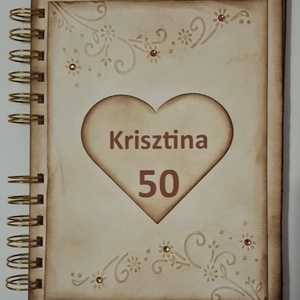 Születésnapi emlékek, élményleírások - jókívánságalbum  - emlékmegőrző album - múlt emlékei - emlék a jövőnek - egyedi  - Meska.hu