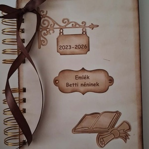 Emlékírás - kézírás - emlékek, élményleírások -  ballagás - album - pedagógusajándék - örök emlék -  egyedi termék - Meska.hu
