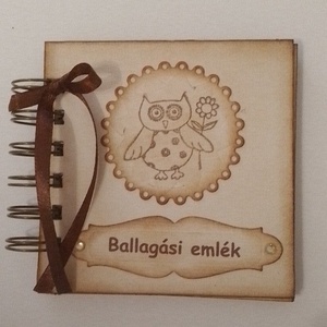 Ballagási emlék - padagógusnap - album -  emlékírás - virág helyett  - mindennapokra - örök emlék - egyedi ötlet - otthon & életmód - papír, írószer - album & fotóalbum - Meska.hu
