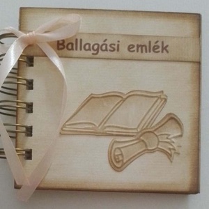 Ballagási emlék - padagógusnap - album -  emlékírás - virág helyett  - mindennapokra - örök emlék - egyedi ötlet - otthon & életmód - papír, írószer - album & fotóalbum - Meska.hu