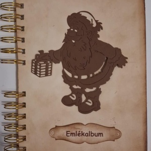 Új minta - Karácsonyi album - fényképek -  emlékírás - múlt emléke - emlék a jövőnek - egyedi - családi ajándékötlet 47 - karácsony - karácsonyi ajándékozás - karácsonyi képeslap, üdvözlőlap, ajándékkísérő - Meska.hu