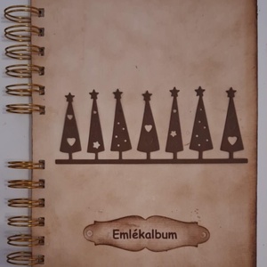 Új minta - Karácsonyi album - fényképek -  emlékírás - múlt emléke - emlék a jövőnek - egyedi - családi ajándékötlet 54 - Meska.hu