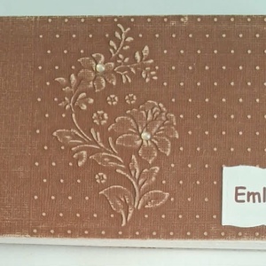 Új minta - Emlékmegőrző album - fényképek -  emlékírás - múlt emléke - emlék a jövőnek - virág - családi ajándékötlet 5 - Meska.hu