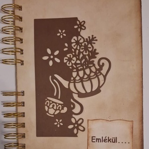 Új minta -l emlékmergőrző album - emlékírás - élménybeszámoló  - tervek, célok - jegyzetek - jókívánságok - teázásaim - otthon & életmód - papír, írószer - album & fotóalbum - Meska.hu