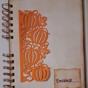 Új minta - emlékmergőrző album - emlékírás - élménybeszámoló - tervek, célok  jegyzetek-jókívánságok - töikfaragás  2 - Meska.hu