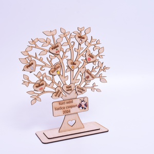 Ballagási ajándék pedagógusoknak, Életfa tábla - otthon & életmód - dekoráció - asztal és polc dekoráció - gravírozott táblák - Meska.hu