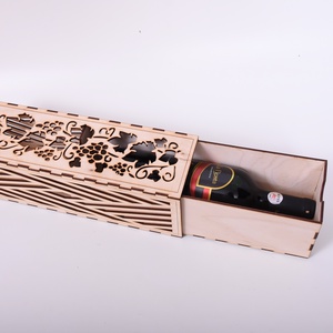 Egyedi gravírozott bortartó - otthon & életmód - konyhafelszerelés, tálalás - italos kellékek - boros díszdoboz - Meska.hu