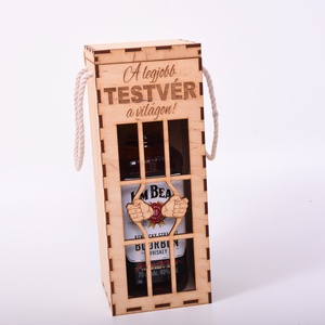 Vicces gravírozott italtartó � börtön, Otthon & Életmód, Konyhafelszerelés, tálalás, Italos kellékek, Italtartó, Gravírozás, pirográfia, MESKA