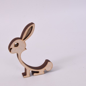 Gravírozott nyuszi tojástartó - ünnepi díszek, dekorációk - húsvéti díszek és dekorációk - húsvéti asztaldíszek - Meska.hu