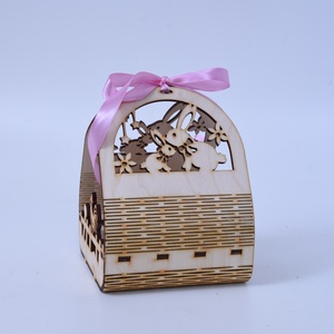 Gravírozott húsvéti kosár - ünnepi díszek, dekorációk - húsvéti díszek és dekorációk - húsvéti asztaldíszek - Meska.hu