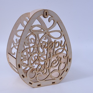 Gravírozott húsvéti kosár - ünnepi díszek, dekorációk - húsvéti díszek és dekorációk - húsvéti asztaldíszek - Meska.hu