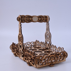 Gravírozott húsvéti kosár - ünnepi díszek, dekorációk - húsvéti díszek és dekorációk - húsvéti asztaldíszek - Meska.hu