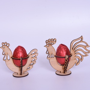 Gravírozott Húsvéti tojástartó tyúk, kakas, - ünnepi díszek, dekorációk - húsvéti díszek és dekorációk - húsvéti tojástartó - Meska.hu