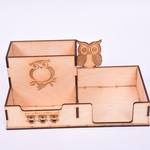 Gravírozott ceruzatartó, Otthon & Életmód, Tárolás & Rendszerezés, Íróasztali tároló, Gravírozás, pirográfia, MESKA