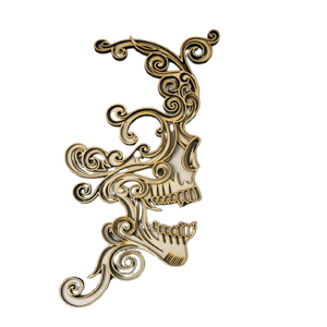 Lézer Vágott Koponya - Meska.hu