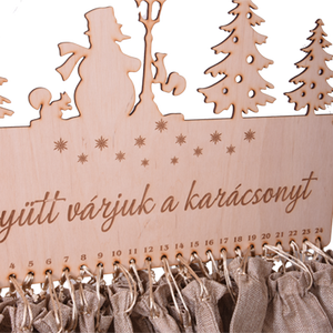 Adventi naptár � egyedi - karácsony - adventi díszek - adventi naptár - Meska.hu