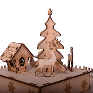 Gravírozott Adventi kalendárium � szánkós - karácsony - adventi díszek - adventi naptár - Meska.hu