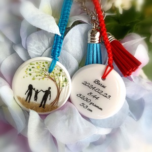 Babahajjal díszített kulcstartó  - táska & tok - kulcstartó & táskadísz - kulcstartó - Meska.hu