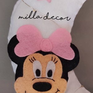 Éjjeli fény babaszoba/ gyerekszoba dekoráció ajtóra vagy falra akasztható névvel és led fénnyel (Minnie és Mickey) - otthon & életmód - lámpa - hangulatlámpa - Meska.hu