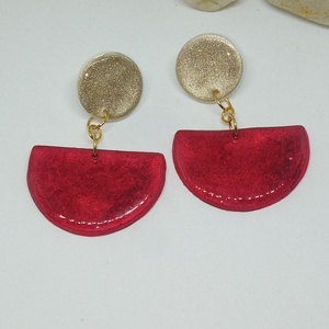 Rubin Holdfény, Ékszer, Fülbevaló, Lógó fülbevaló, Ékszerkészítés, MESKA