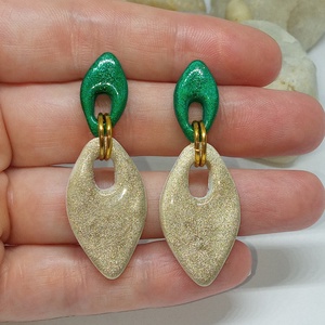 Aranyfüzér - ékszer - fülbevaló - lógó fülbevaló - Meska.hu