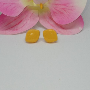 Kis szirom bedugós fülbevaló  - Meska.hu