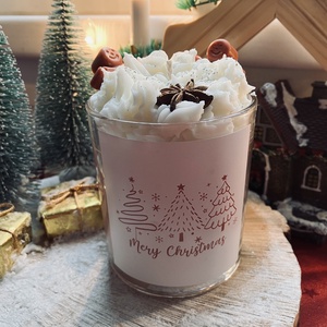 Karácsonyi illatgyertya, Karácsony, Karácsonyi lakásdekoráció, Karácsonyi illatgyertya, mécses, Gyertya-, mécseskészítés, MESKA