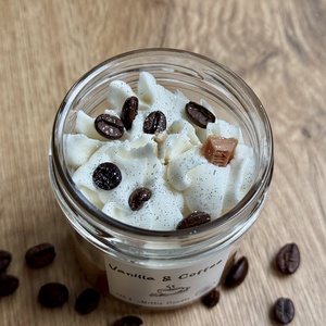 Vanilla and Coffee - kézműves szójagyertya - otthon & életmód - gyertya, illat, aroma - gyertya - Meska.hu