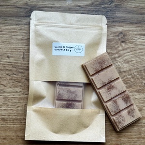 Vanilla and Coffee - kézműves illatviasz, Otthon & Életmód, Gyertya, illat, aroma, Illatviasz, Gyertya-, mécseskészítés, MESKA