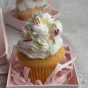 Sweet Wish - cupcake gyertya díszdobozban - otthon & életmód - gyertya, illat, aroma - gyertya - Meska.hu