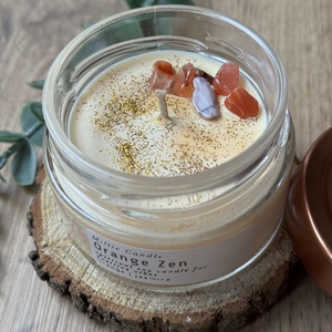 Orange Zen � kézműves szójagyertya, Otthon & Életmód, Gyertya, illat, aroma, Gyertya, Gyertya-, mécseskészítés, MESKA
