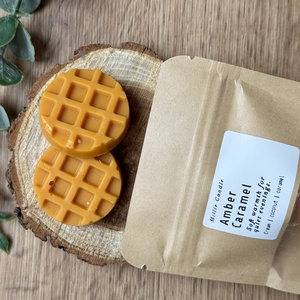 Amber Caramel illatviasz, Otthon & Életmód, Gyertya, illat, aroma, Illatviasz, Gyertya-, mécseskészítés, MESKA