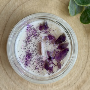 Grounded Ritual ásványgyertya - otthon & életmód - gyertya, illat, aroma - gyertya - Meska.hu