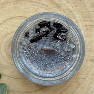 Sacred Cleansing ásványgyertya - otthon & életmód - gyertya, illat, aroma - gyertya - Meska.hu