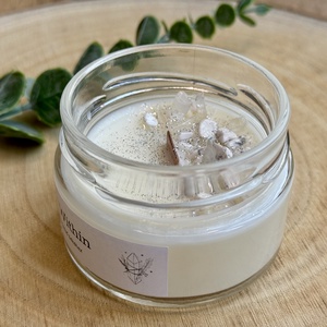 Peace Within ásványgyertya - otthon & életmód - gyertya, illat, aroma - gyertya - Meska.hu