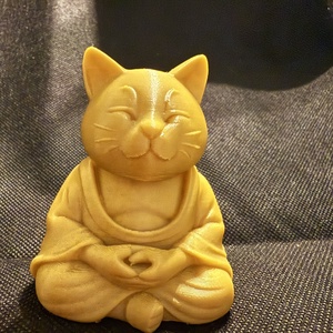 Meditáló macska - Meska.hu