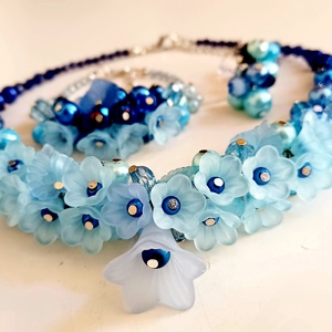 Felhőtánc - ékszer - ékszerszett - Meska.hu