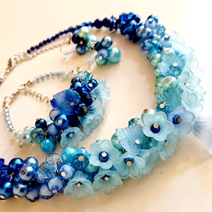 Felhőtánc - ékszer - ékszerszett - Meska.hu