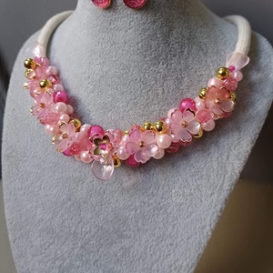 Aranyló csipkerózsa - ékszer - ékszerszett - Meska.hu