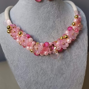 Aranyló csipkerózsa - ékszer - ékszerszett - Meska.hu