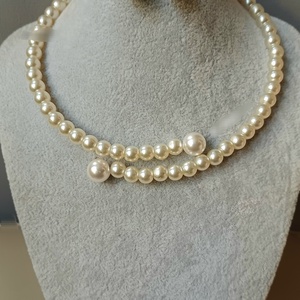 Nyaktekercs  - ékszer - nyaklánc - gyöngyös nyaklánc - Meska.hu