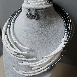 Nyaktekercs szett - ékszer - ékszerszett - Meska.hu