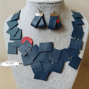 Dögös bőrös, Ékszer, Ékszerszett, Bőrművesség, MESKA