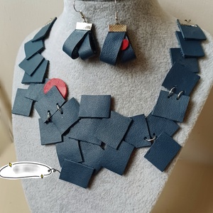 Dögös bőrös - ékszer - ékszerszett - Meska.hu