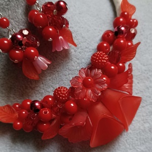 szerelmes harangvirág - ékszer - ékszerszett - Meska.hu