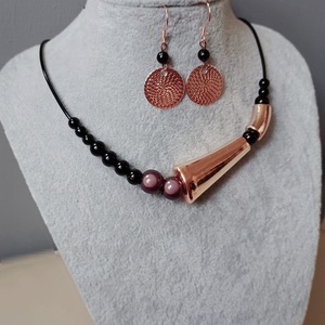 rózsaarany csillogása - ékszer - ékszerszett - Meska.hu