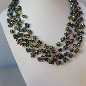 bronz csillaghullás - ékszer - ékszerszett - Meska.hu