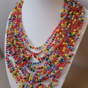 sziporka - ékszer - nyaklánc - gyöngyös nyaklánc - Meska.hu